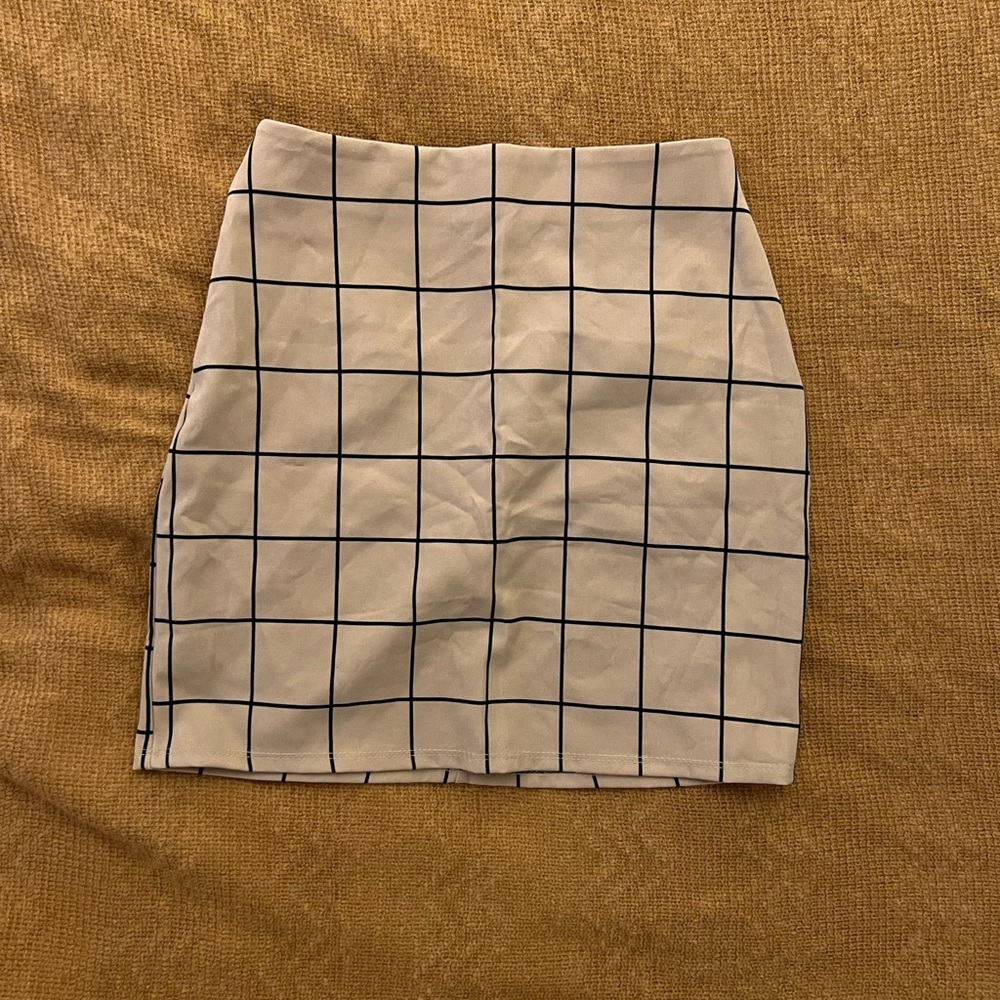 Plaid Skirt